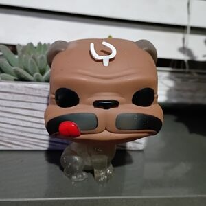 Brown Bulldog Funko Pop Vinyl Figure with Clear Body